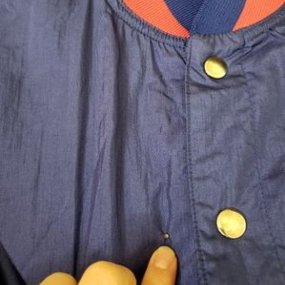 Champion Vintage Bomber Windbreaker Jacket Large - Picture 11 of 11